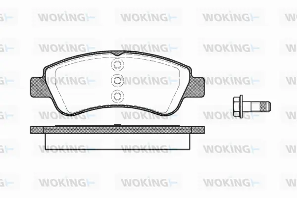 Brake Pad Set, disc brake (P9403.20)