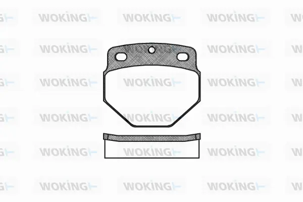 Brake Pad Set, disc brake (P2273.00)
