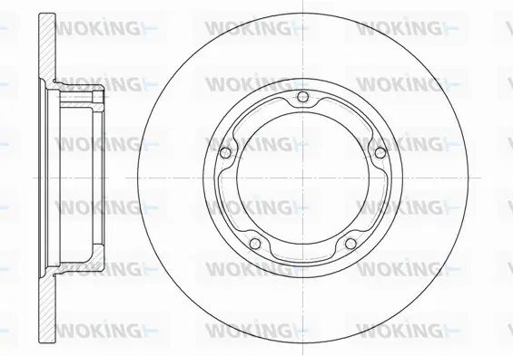 Brake Disc (D6282.00)