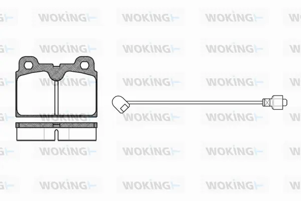 Brake Pad Set, disc brake (P0273.02)