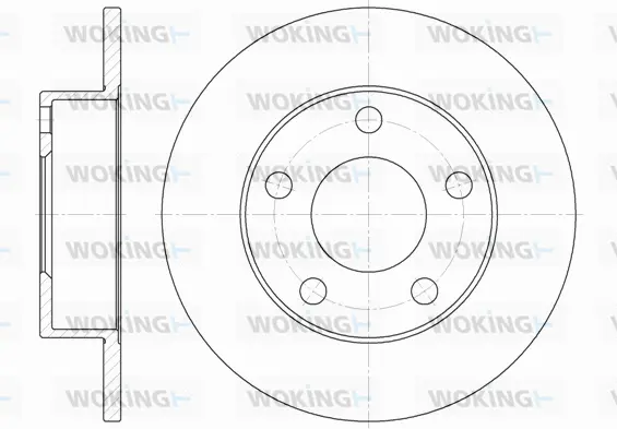 Brake Disc (D6513.00)