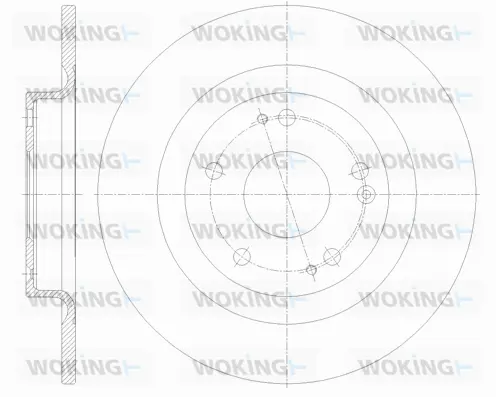 Brake Disc (D62101.00)