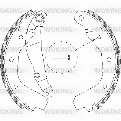 Brake Shoe (Z4091.00)