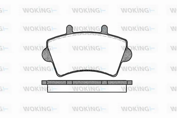 Brake Pad Set, disc brake (P9193.00)