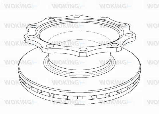 Brake Disc (NSA1078.20)