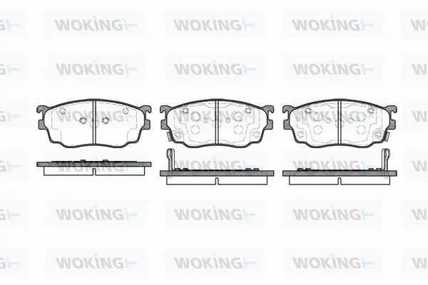 Brake Pad Set, disc brake (P9003.02)