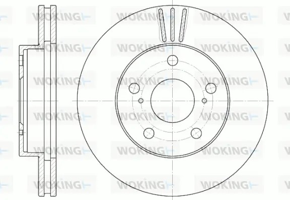 Brake Disc (D6580.10)