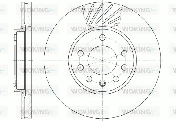 Brake Disc (D6584.10)