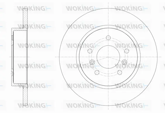 Brake Disc (D61582.00)