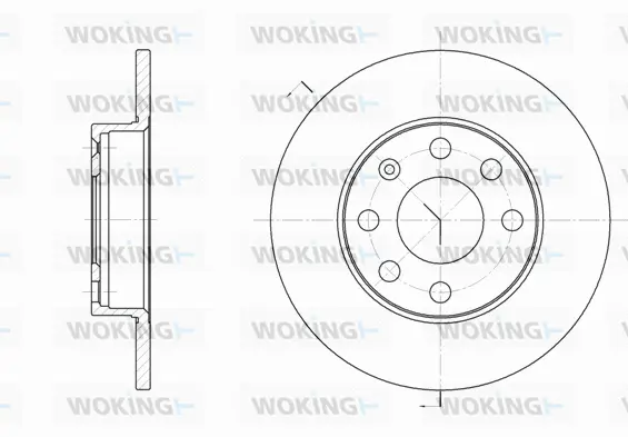 Brake Disc (D6057.00)