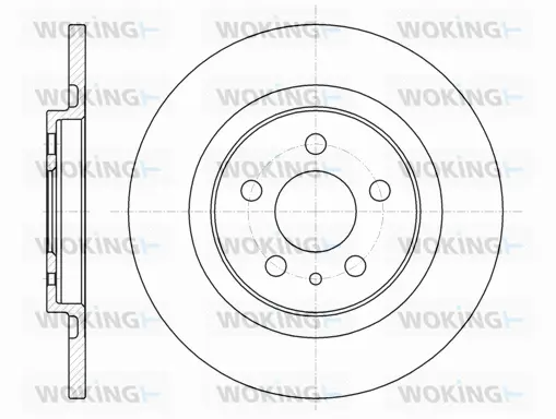 Brake Disc (D6736.00)