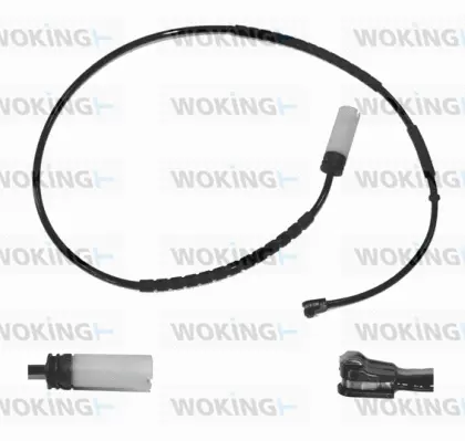 Warning Contact, brake pad wear (001114)