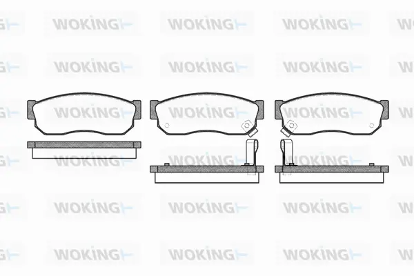 Brake Pad Set, disc brake (P0493.02)