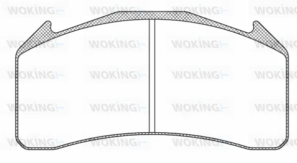 Brake Pad Set, disc brake (JSA 11713.10)