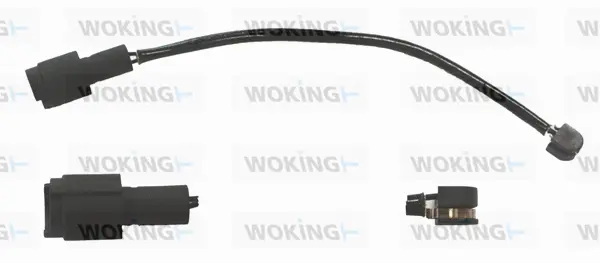 Warning Contact, brake pad wear (001148)