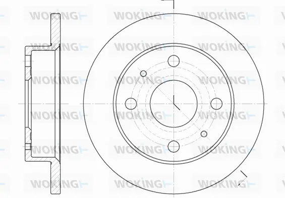 Brake Disc (D6830.00)
