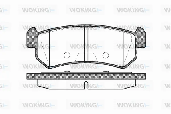 Brake Pad Set, disc brake (P11483.00)