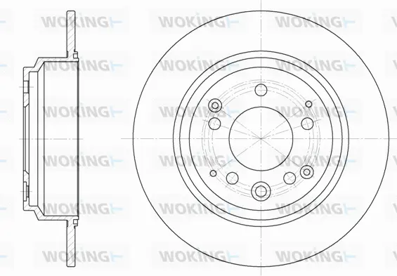 Brake Disc (D6922.00)