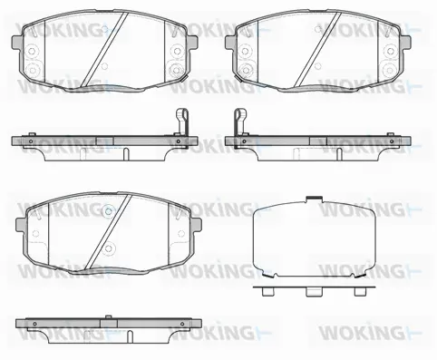 Brake Pad Set, disc brake (P11383.12)