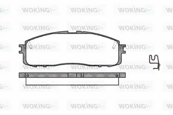 Brake Pad Set, disc brake (P0993.34)