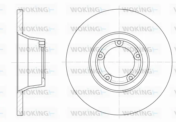 Brake Disc (D6253.00)