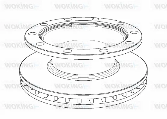 Brake Disc (NSA1082.20)