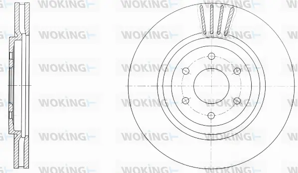 Brake Disc (D61729.10)