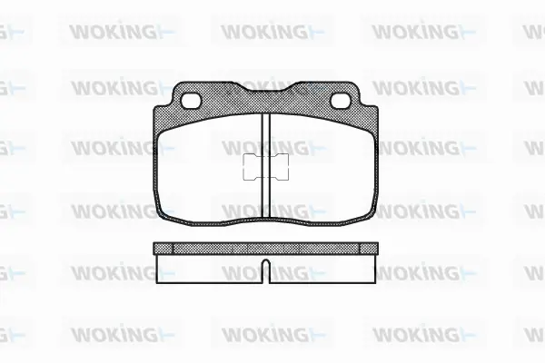 Brake Pad Set, disc brake (P0143.00)