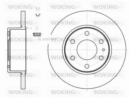 Brake Disc (D61274.00)