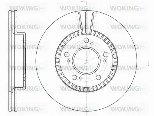 Brake Disc (D6586.10)