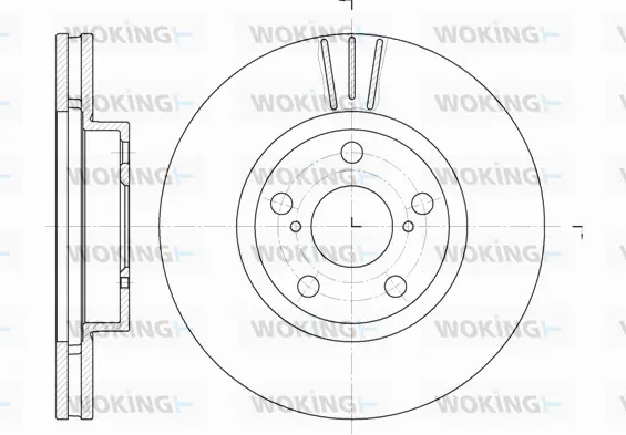 Brake Disc (D6577.10)