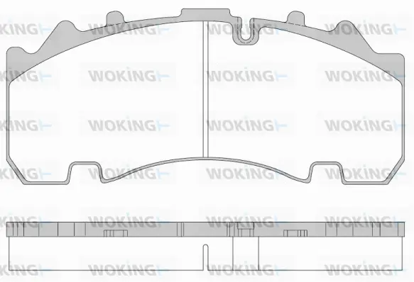 Brake Pad Set, disc brake (JSA 14543.10)