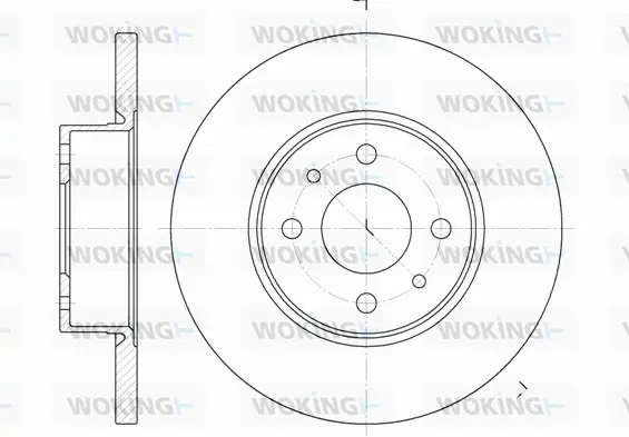 Brake Disc (D6182.00)