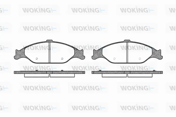 Brake Pad Set, disc brake (P6603.00)