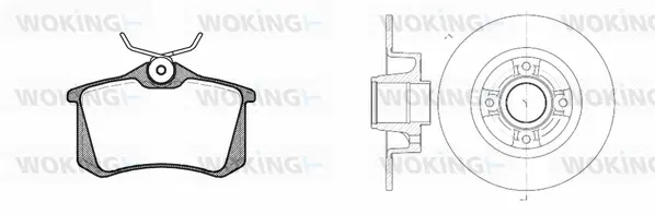 Brake Kit, disc brake (83633.07)