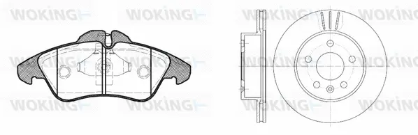 Brake Kit, disc brake (84783.00)