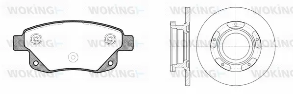 Brake Kit, disc brake (813523.00)