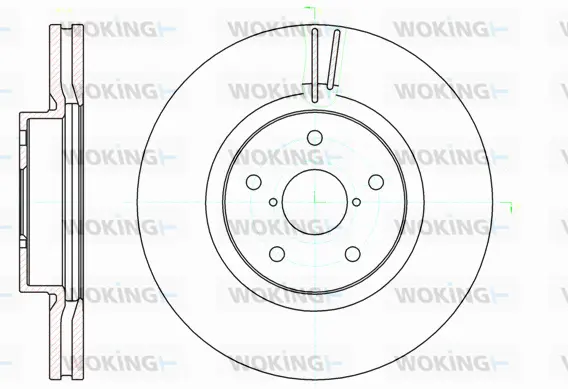 Brake Disc (D61041.10)