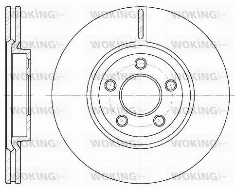 Brake Disc (D6637.10)