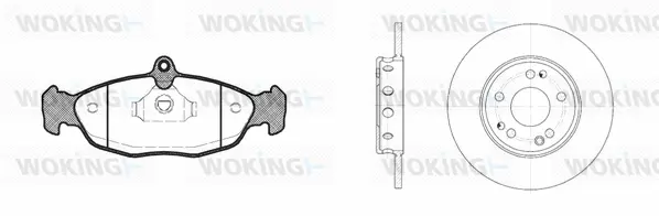 Brake Kit, disc brake (82933.01)