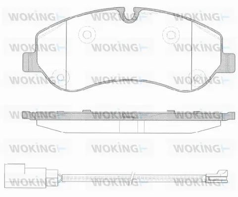 Brake Pad Set, disc brake (P14203.02)
