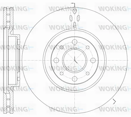 Brake Disc (D6734.10)