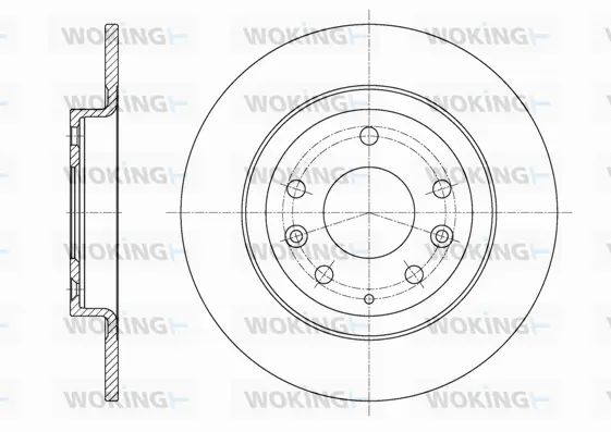 Brake Disc (D61615.00)