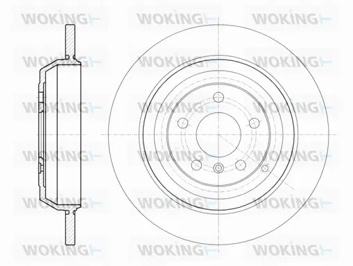 Brake Disc (D61166.00)