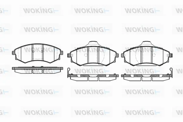 Brake Pad Set, disc brake (P2183.92)