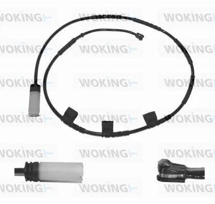 Warning Contact, brake pad wear (001105)