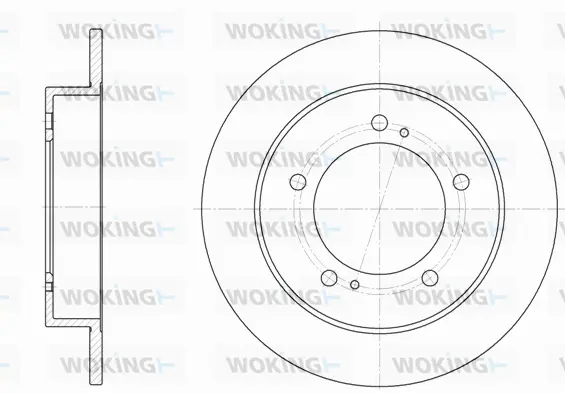 Brake Disc (D6331.00)