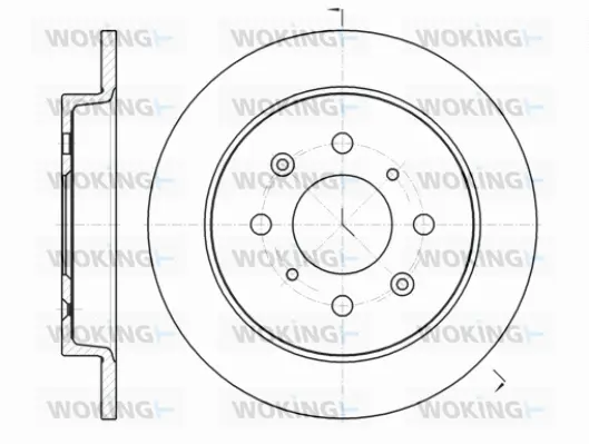 Brake Disc (D61395.00)