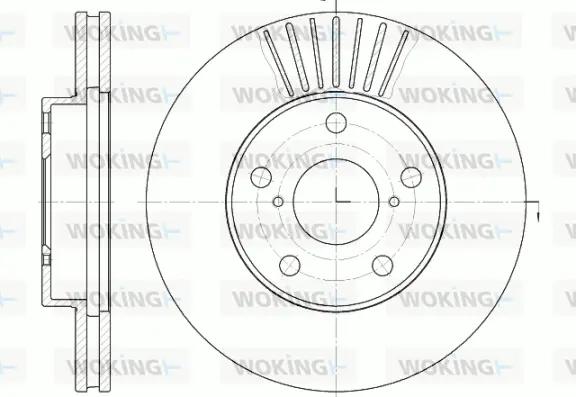 Brake Disc (D6640.10)