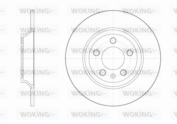 Brake Disc (D62521.00)